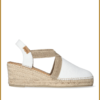 INUZ - TOSSA DAMES ESPADRILLES BLANC- INU230176