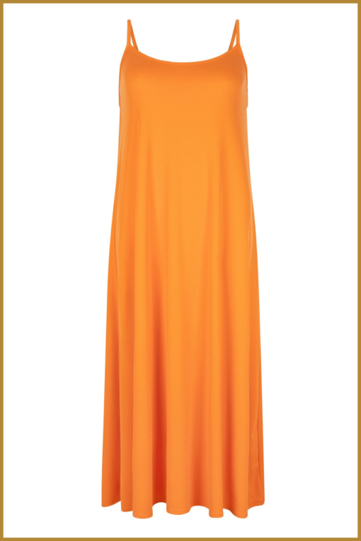 YDENCE - Dress Sade - YDE230025 oranje