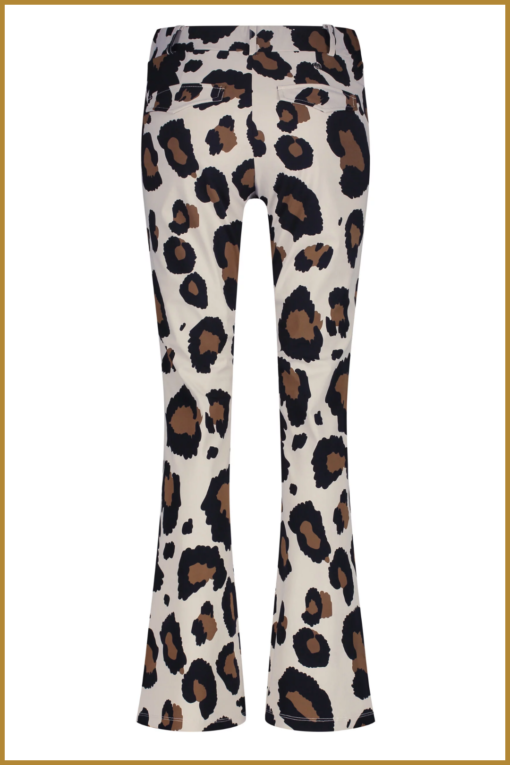 Lady Day - Broek Poppy flared - MYP230020 big leopard