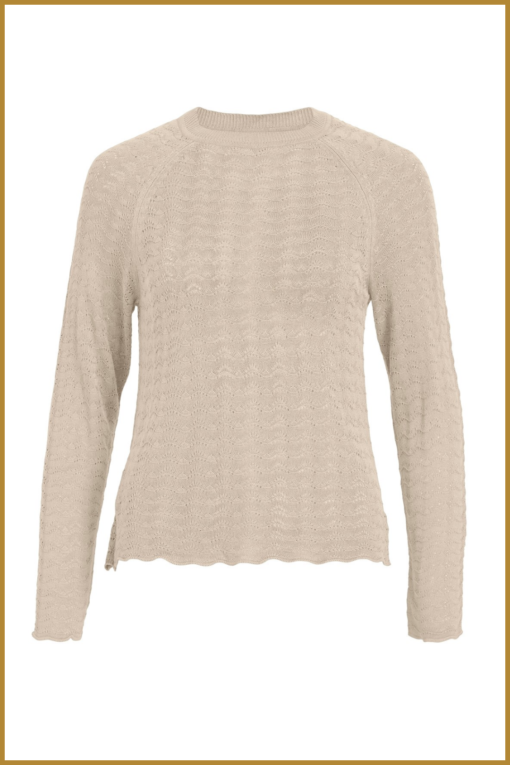 Object - Pullover OBJGRY - OBJ230038 sandshell