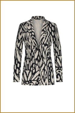 Alternative view of Lady Day - Blazer Blaka - MYP230009 blue java