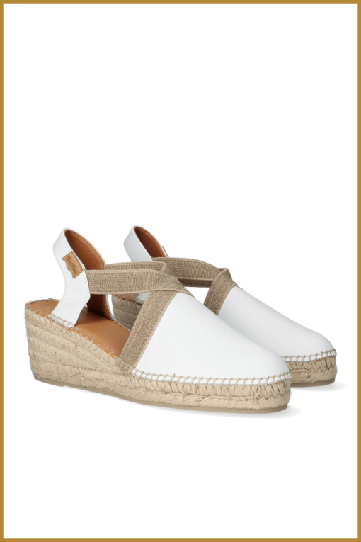 INUZ - TOSSA DAMES ESPADRILLES BLANC- INU230176