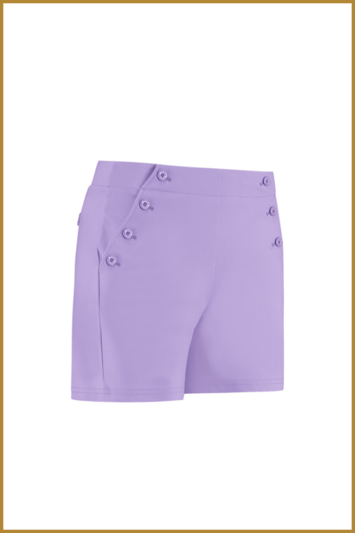STUDIO ANNELOES - Rome short lila - STU230065 - Afbeelding 2
