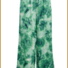 Pants OBJSUMAI GADDI - OBJ230033 fern green graphical