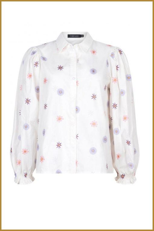 YDENCE - Blouse Cindy flower - YDE230059