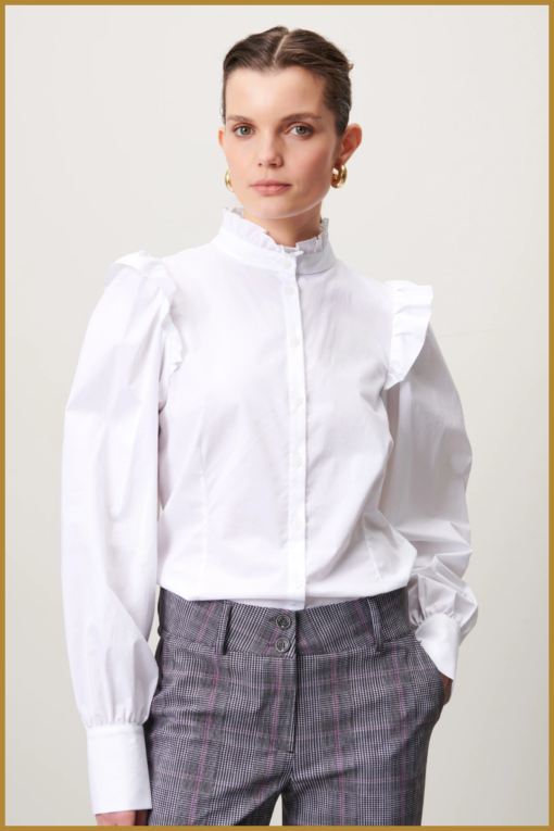JL - Kim blouse white - JAN230073