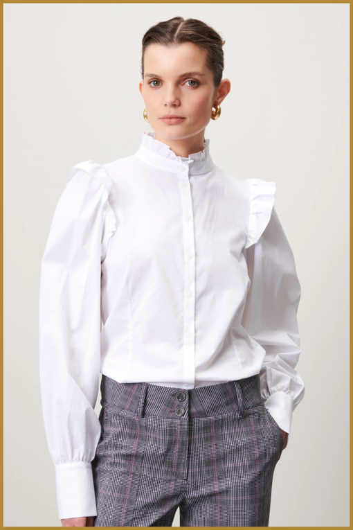 JL -  Kim blouse white - JAN230073