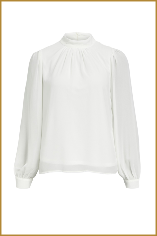 Top OBJMILA - OBJ230064 cloud dancer - Afbeelding 2