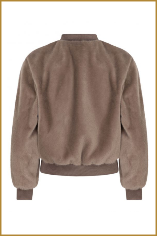 YDENCE - Bomberjacket Bessie taupe - YDE230048