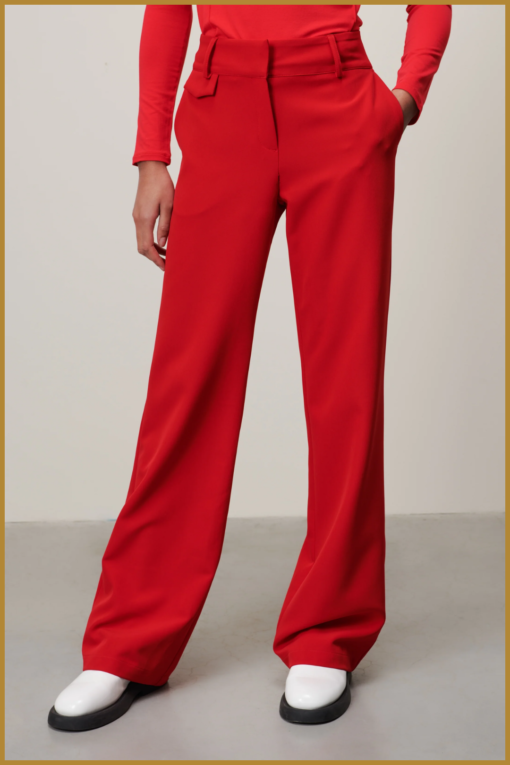 JL - Linda pants red - JAN230068