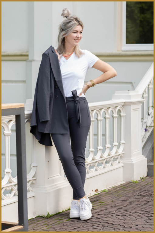 INUZ - Tshirt Gina wit - SAV230009 - Afbeelding 2