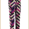 STUDIO ANNELOES - Anke graphic trousers off white/raspberry - STU23092