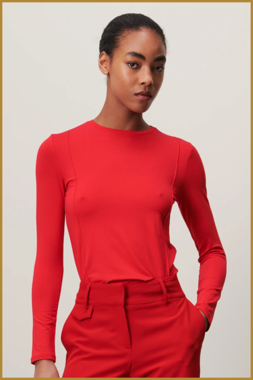 JL - Organic Top TS02 - red - JAN230065