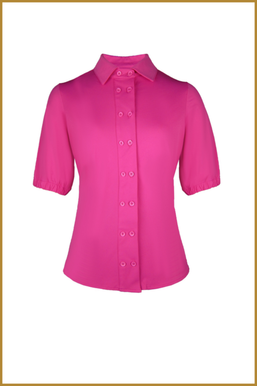 AIME - Stace blouse - AIM230043 fucsia