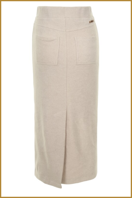 MSCW - Rok Freya chalk solid - MOS230079 - Afbeelding 2