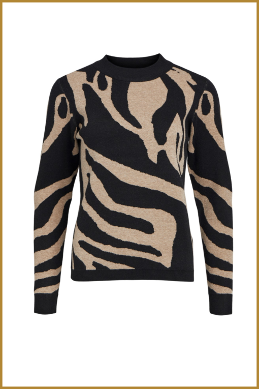 Pullover OBJRAY - OBJ230069 black - Afbeelding 2