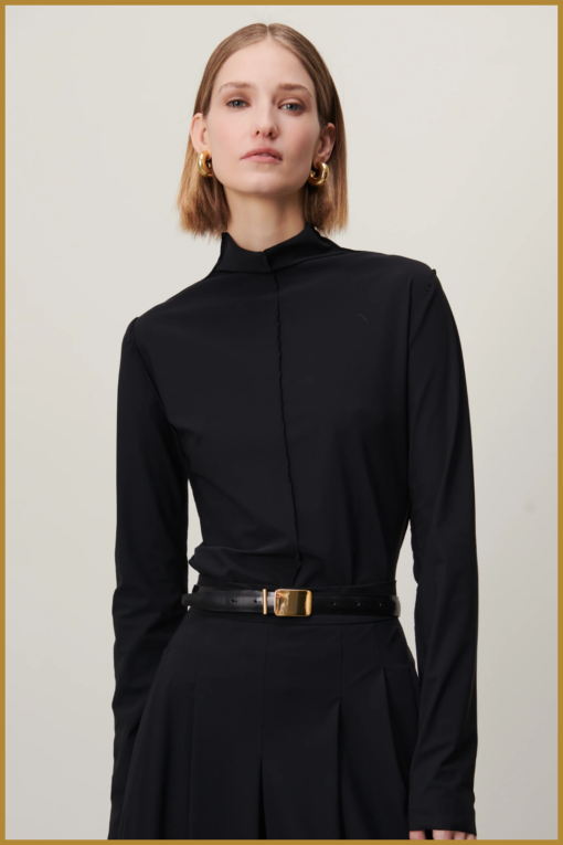 JL -  Zara Top Technical Jersey - black -JAN230072