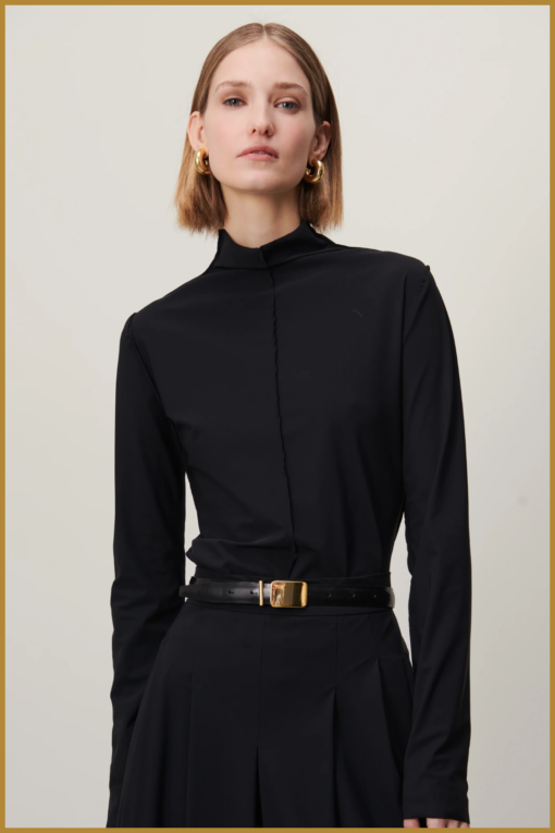 JL - Zara Top Technical Jersey - black -JAN230072