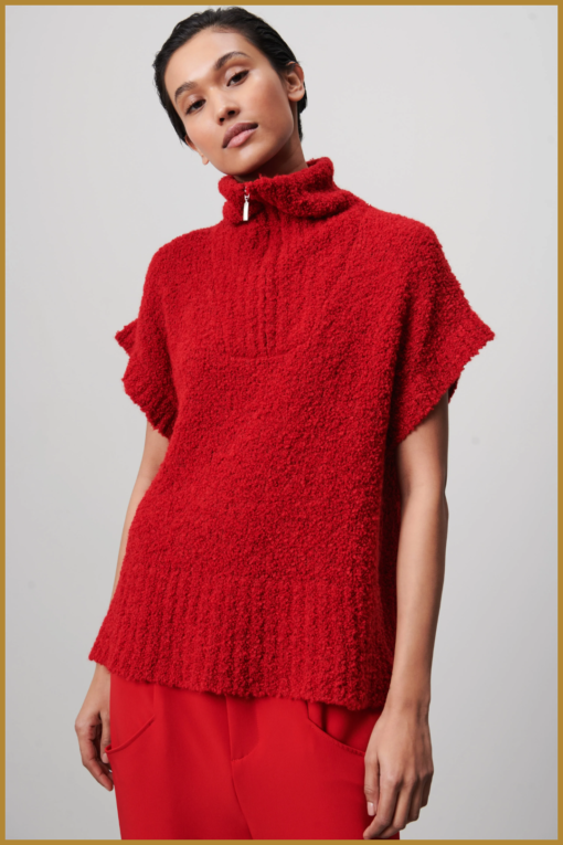 JL -  Teddy Vest red - JAN230059