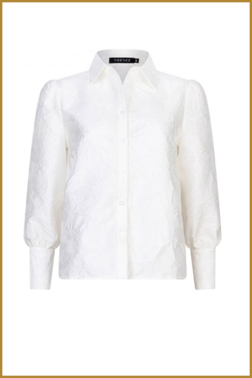 YDENCE - Blouse Jocelynn white - YDE230065