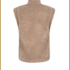 YDENCE - Gilet Abby taupe - YDE230044