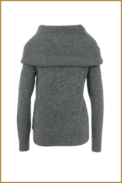 MSCW - Pullover 41-09-Soul antra - MOS230046 - Afbeelding 2