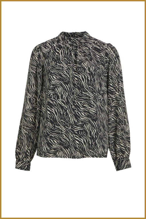 Top OBJMILA - OBJ230065 black / sandshell - Afbeelding 2