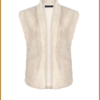 YDENCE - Gilet Abby winter white - YDE230042