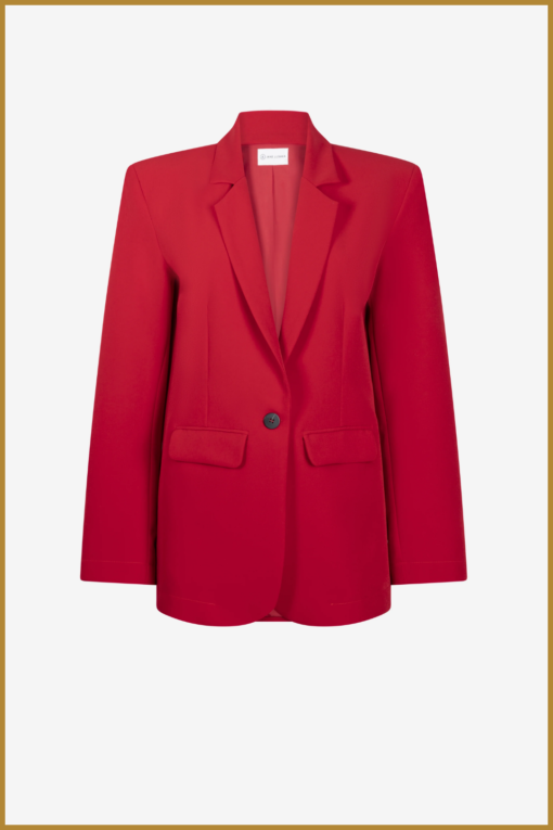 JL - Lima blazer red - JAN230067 - Afbeelding 2