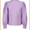 YDENCE - Blouse Noa lilac - YDE230040