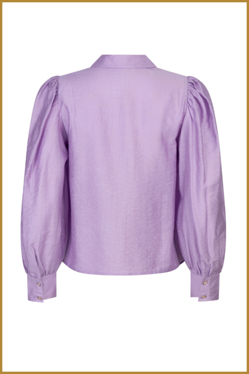 YDENCE - Blouse Noa lilac - YDE230040 - Afbeelding 2