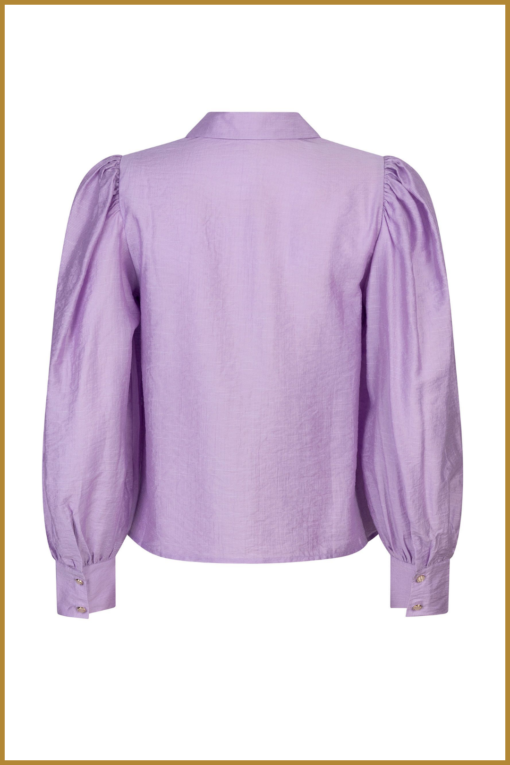 YDENCE - Blouse Noa lilac - YDE230040