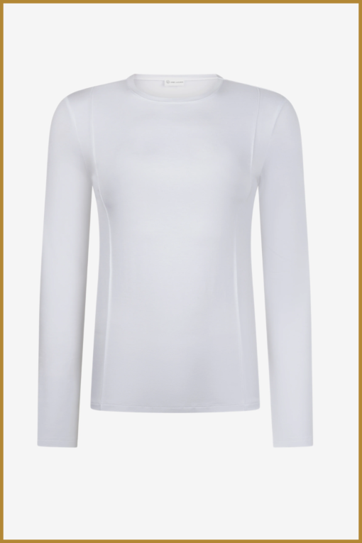 JL - Organic Top TS04 Organic Cotton- White - JAN230066 - Afbeelding 2