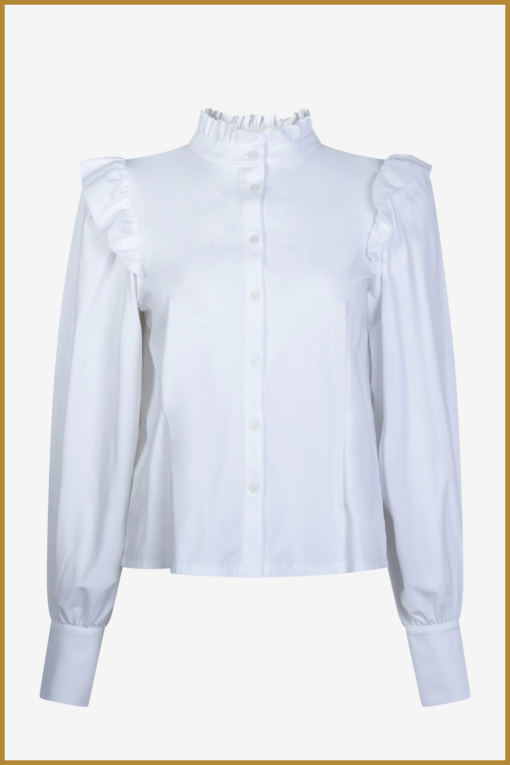 JL -  Kim blouse white - JAN230073 - Afbeelding 2