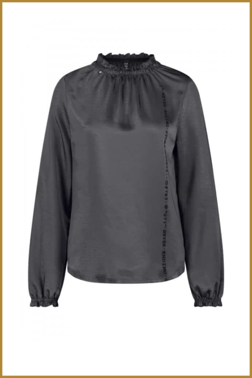 ZIP73 -  Top Never Ending Zwart- ZIP230023