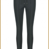 ZIP73 - Broek Pintuck donkergroenr- ZIP230026