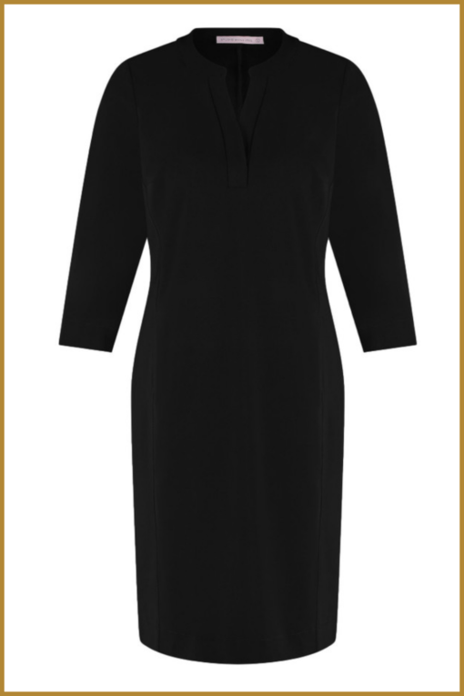STUDIO ANNELOES - Simplicity sls dress black - STU230110 - Afbeelding 2