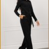 STU - Angel LS jumpsuit black - STU230105