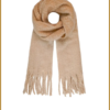 INUZ - Kleurrijke sjaal beige - YEH230003 beige