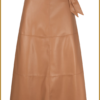 AAIKO - Babet pu skirt oak - AAI230011