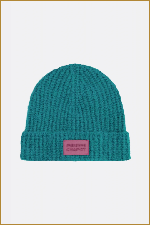 FABIENNE CHAPOT - Catoo Beanie teal -FAB230054