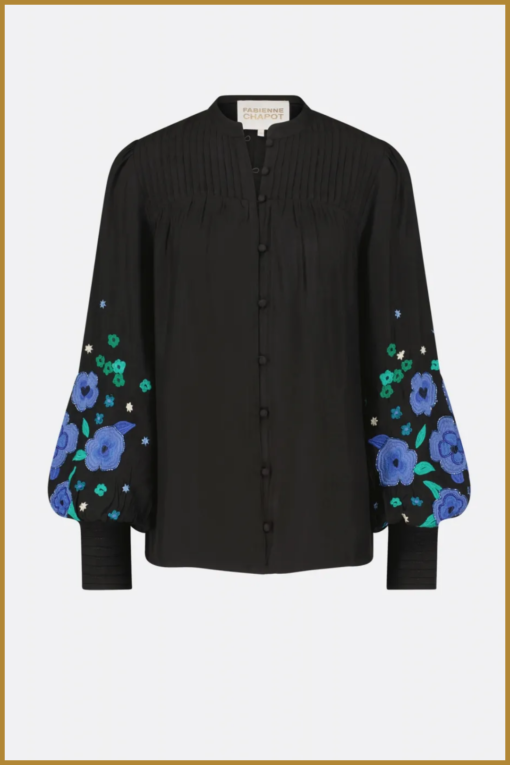 FABIENNE CHAPOT - Harry blouse zwart - FAB230061 - Afbeelding 2