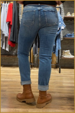Alternative view of ETIQUETT - Jeans Harper blue technic - ETI230003