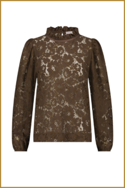 Alternative view of STUDIO ANNELOES - Lavina lace top STU230102