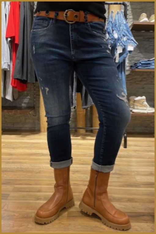 Jeans Leona - ERD230002 mineral blue - Afbeelding 3