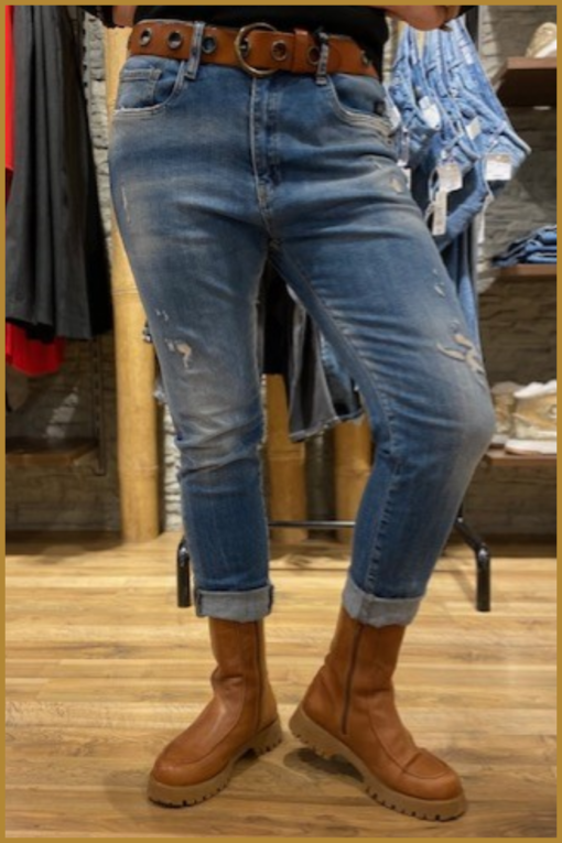 Jeans Leona - ERD230003 stone blue - Afbeelding 3
