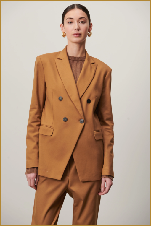 JL -  Greet Blazer caramel - JAN230049