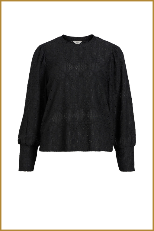 Shirt LM OBJFEODORA - OBJ230040 black - Afbeelding 2