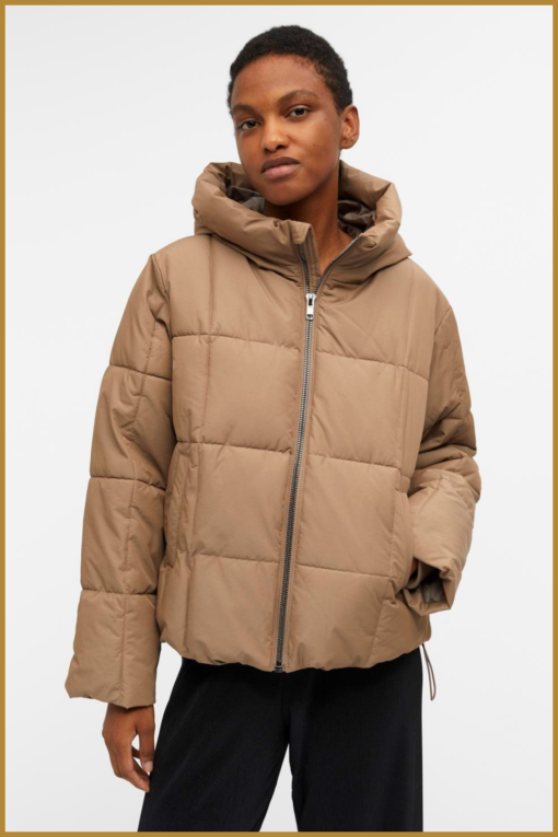 Jas OBJZHANNA short - OBJ230057 fossil - Afbeelding 2