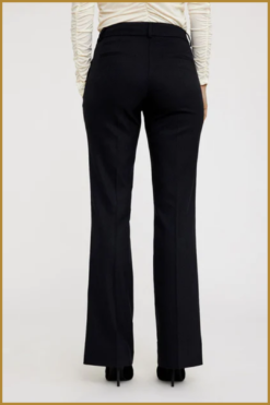 Alternative view of FIVE UNITS - Clara black night herringbone - FIU230012